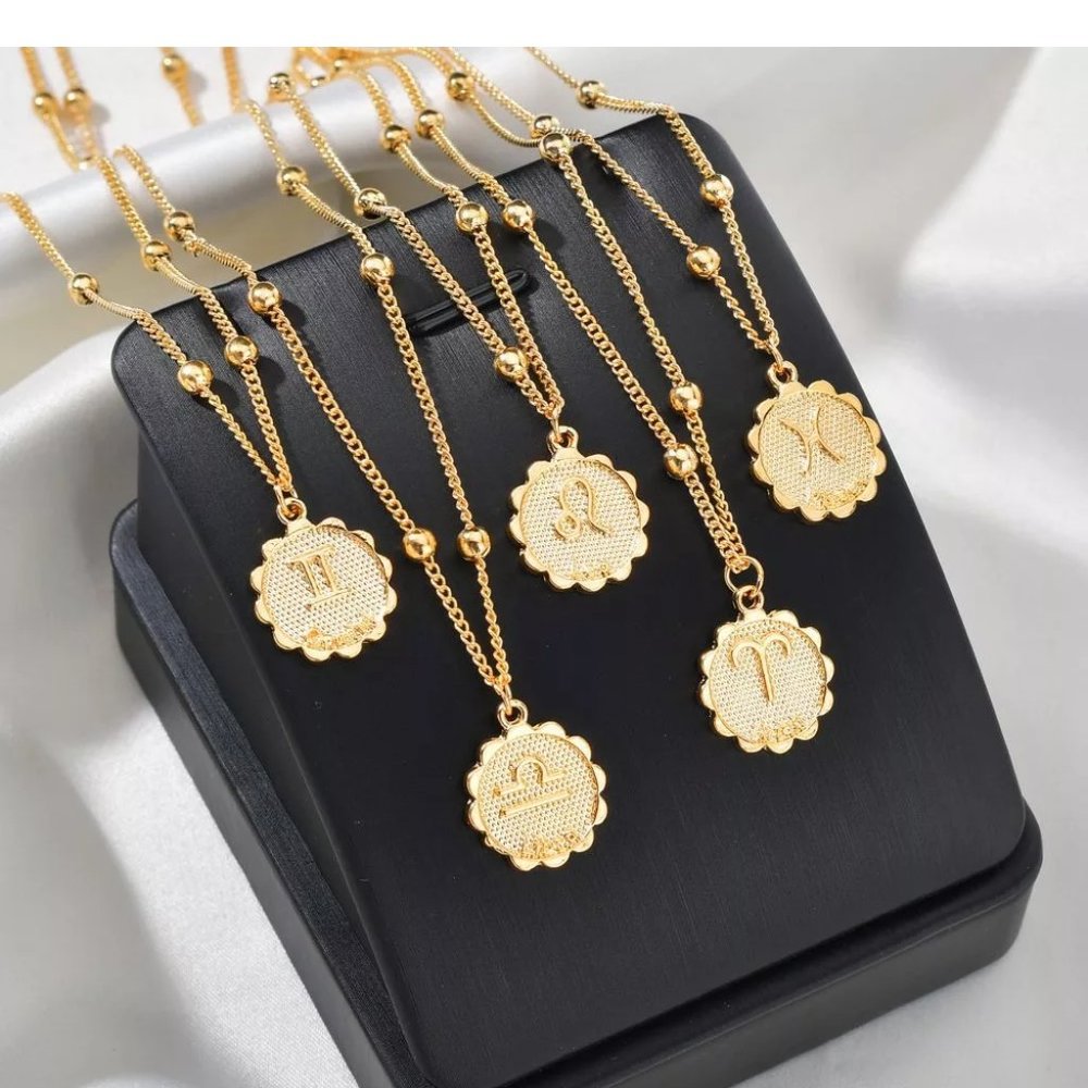 Taurus Gold Zodiac Necklace